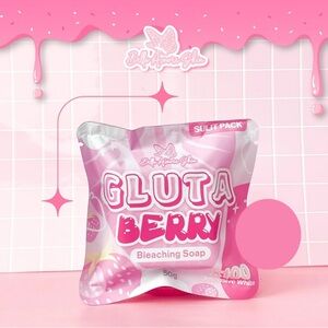 2x Gluta Berry Bleaching Soap by Bella Amore Skin (X100 Intensive White)…
